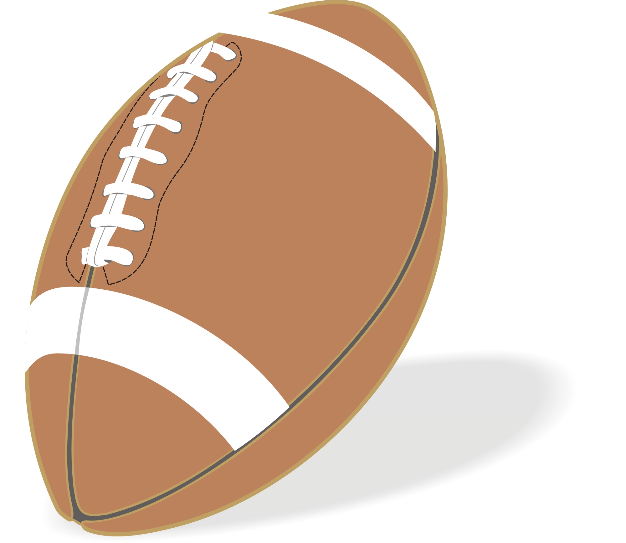 Clip art sports image. Football clipart sign