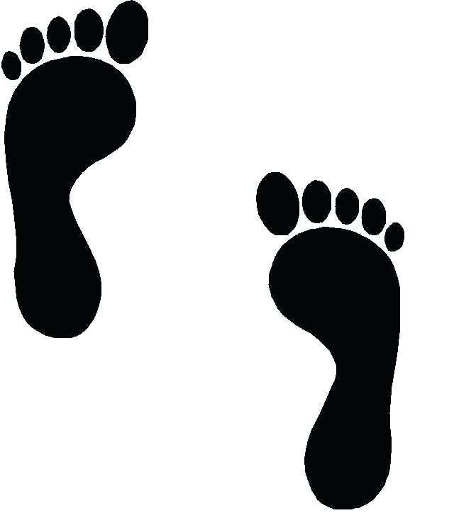 Footprint clipart. Ba free clip art