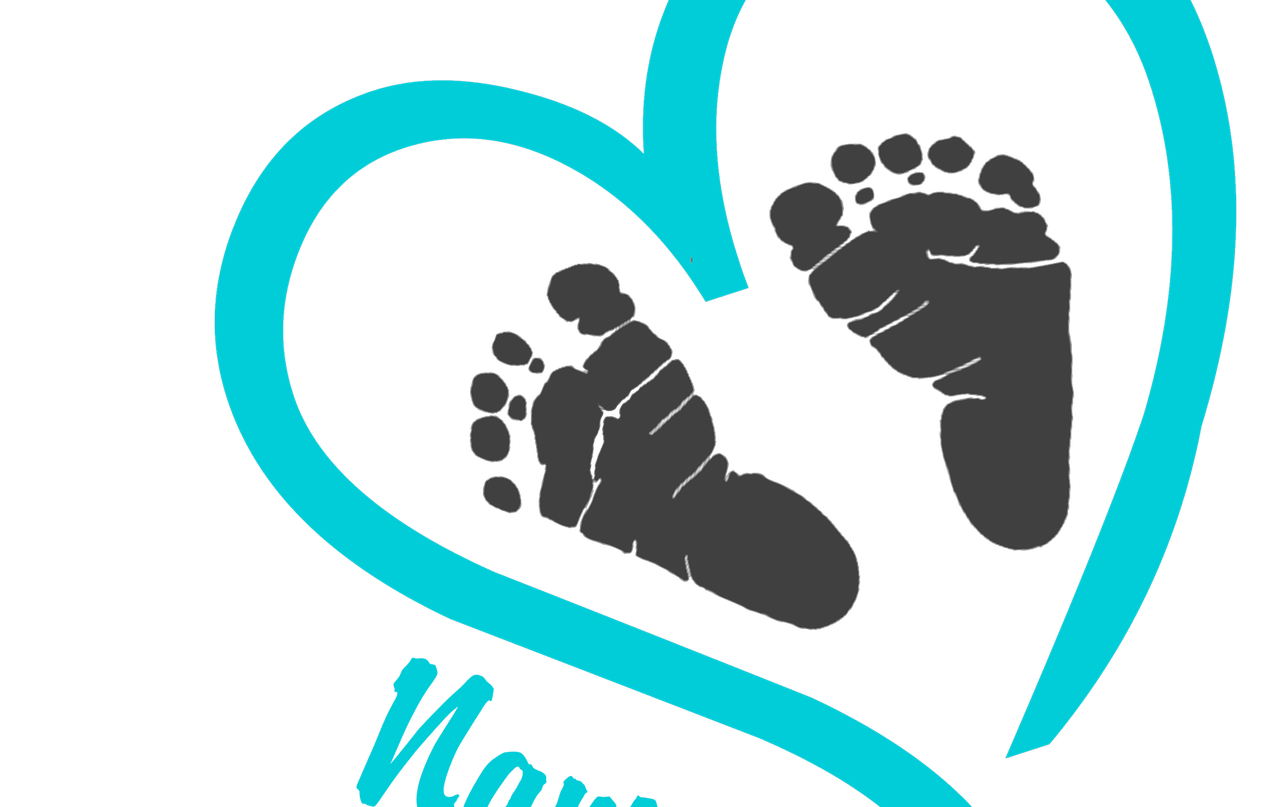 footsteps clipart rainbow baby