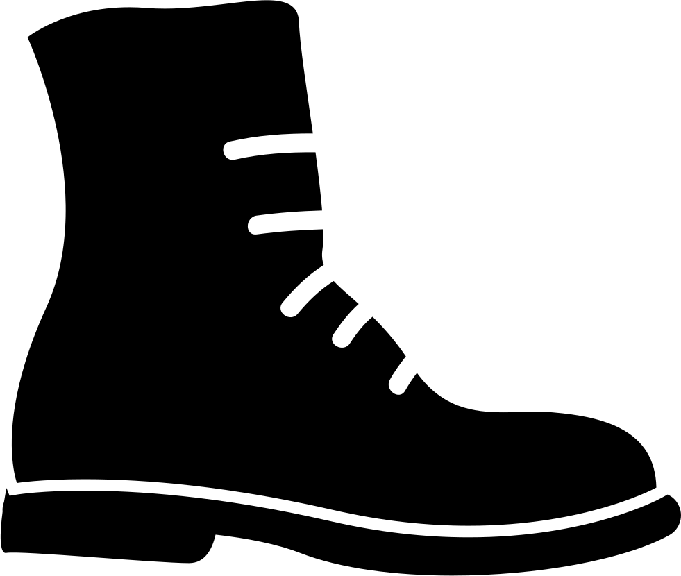 footprint clipart boot