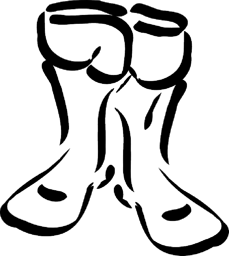 footprints clipart dress shoe