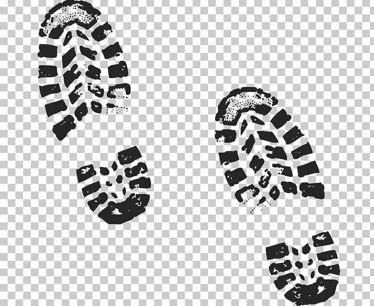 footprint clipart foot wear