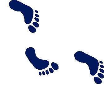 footprint clipart footprint trail