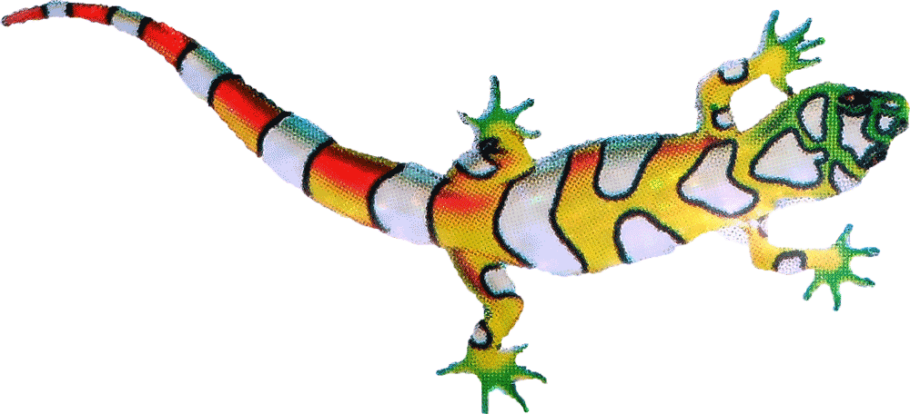 Lizard much ado about. Footprint clipart gecko