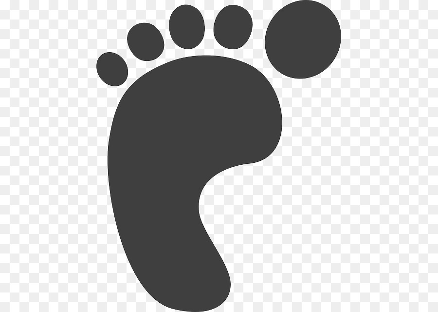 footprint clipart line