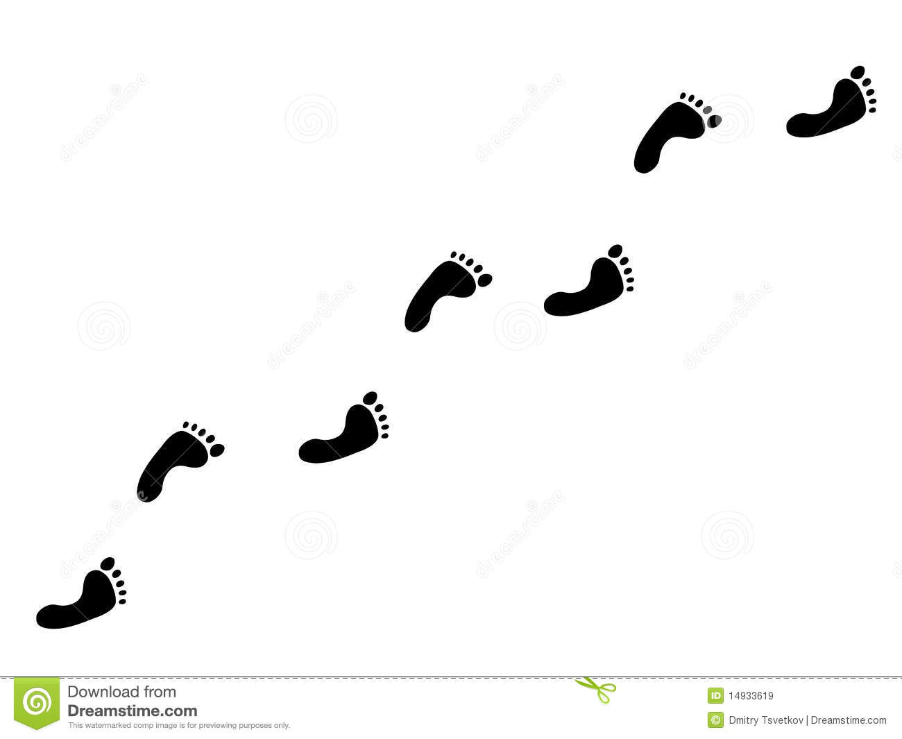 Footsteps clipart path. Walking footprints cliparts free