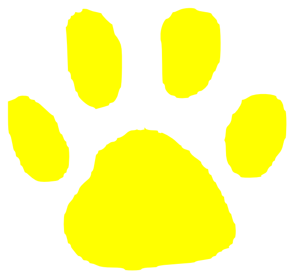 footprint clipart tiger