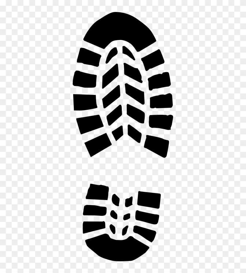 footprints clipart boot