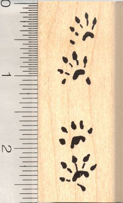 footprints clipart hedgehog