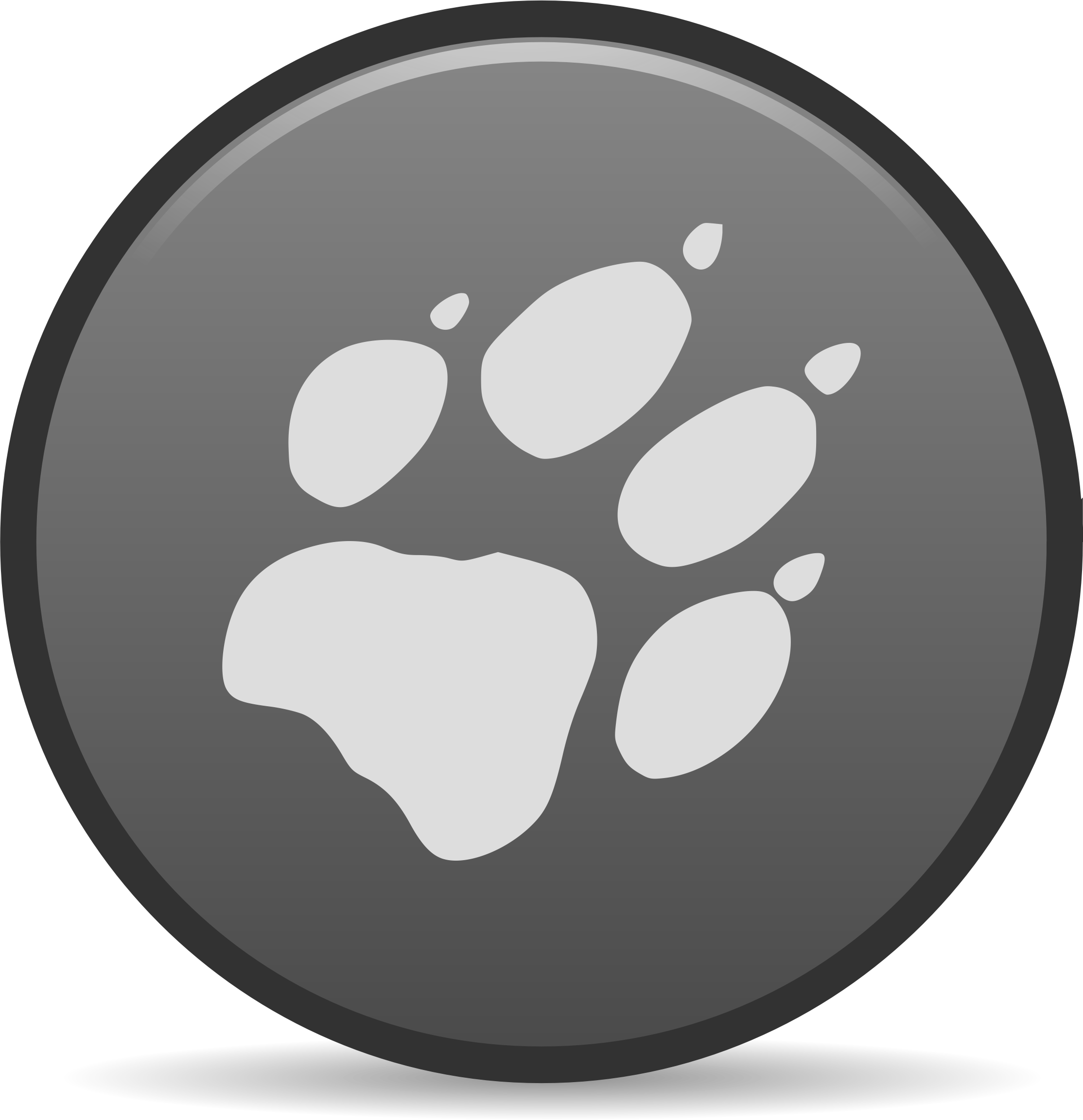 footprints clipart icon