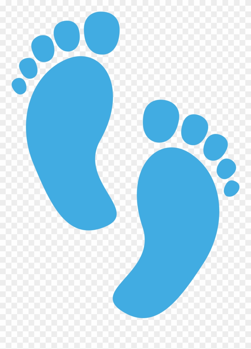 footprints clipart infant