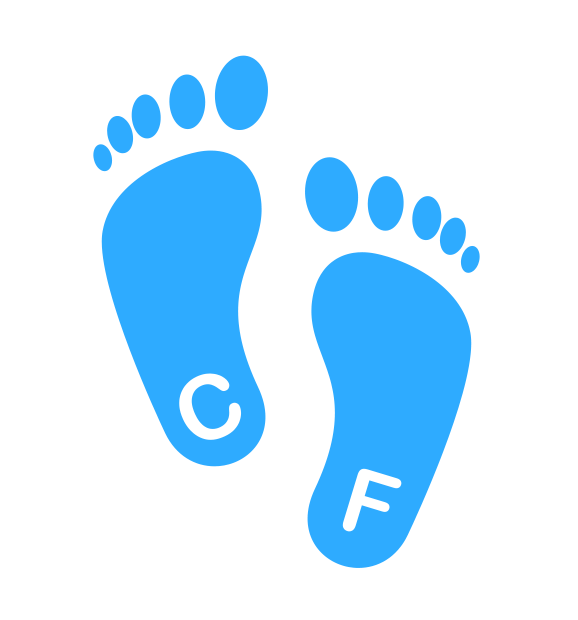 footprints clipart journey