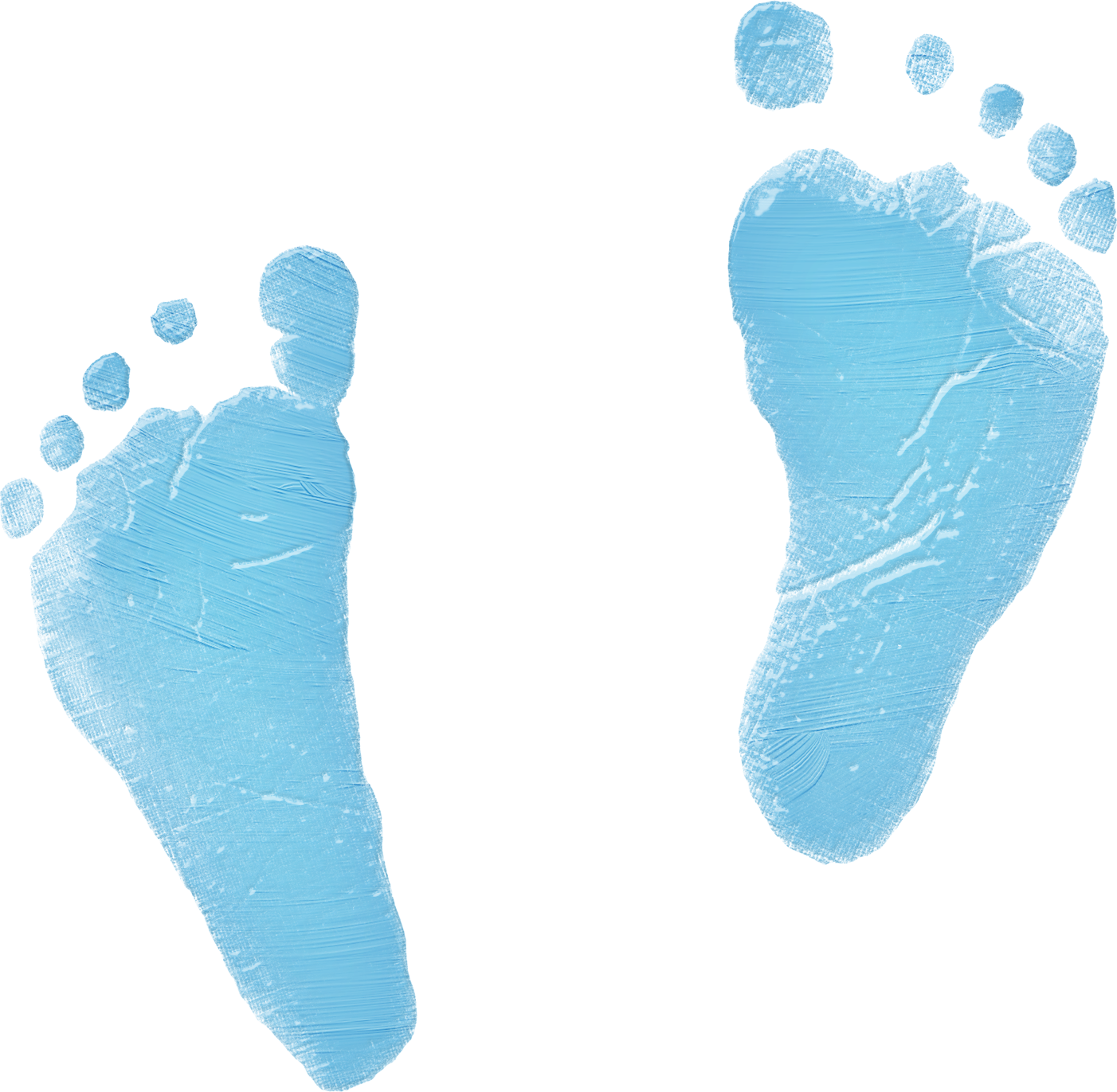 Blue baby feet best. Footsteps clipart cute