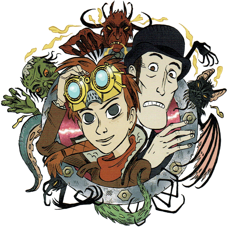 Footsteps clipart detective. Scarlett hart monster hunter