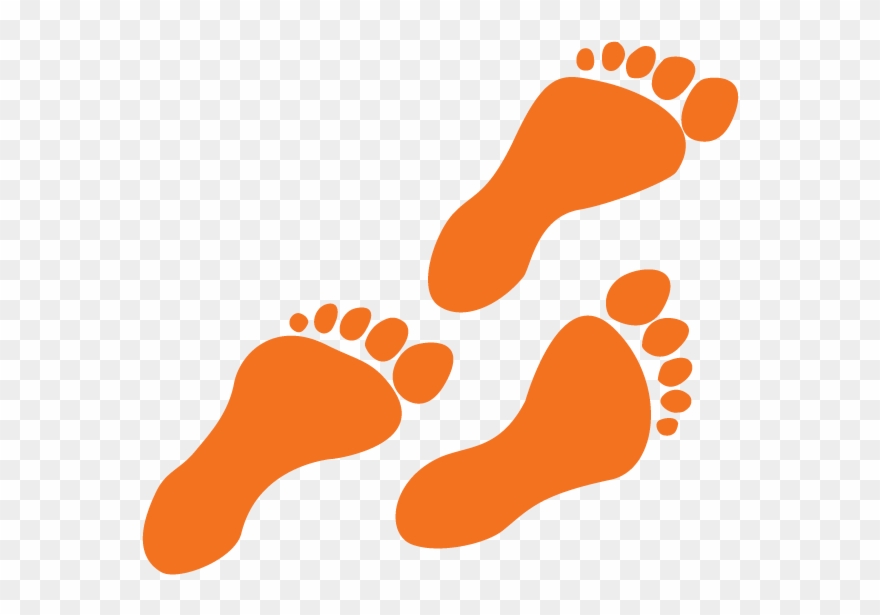 footsteps clipart transparent background