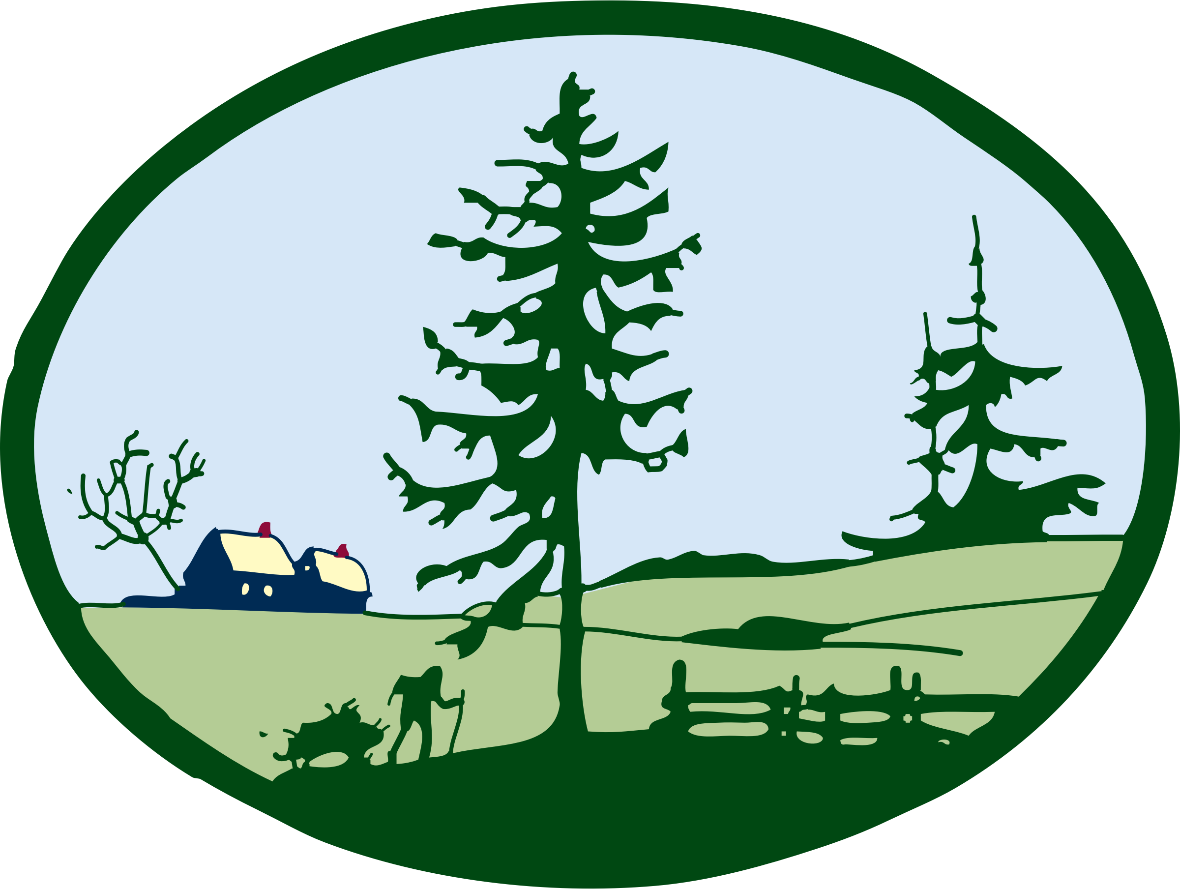 forest clipart forest scene