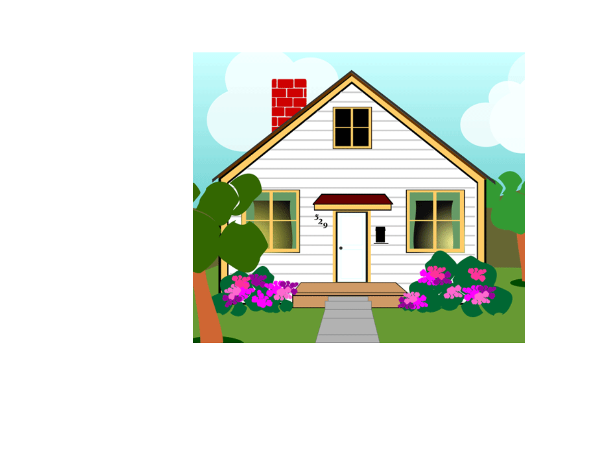 forest clipart house