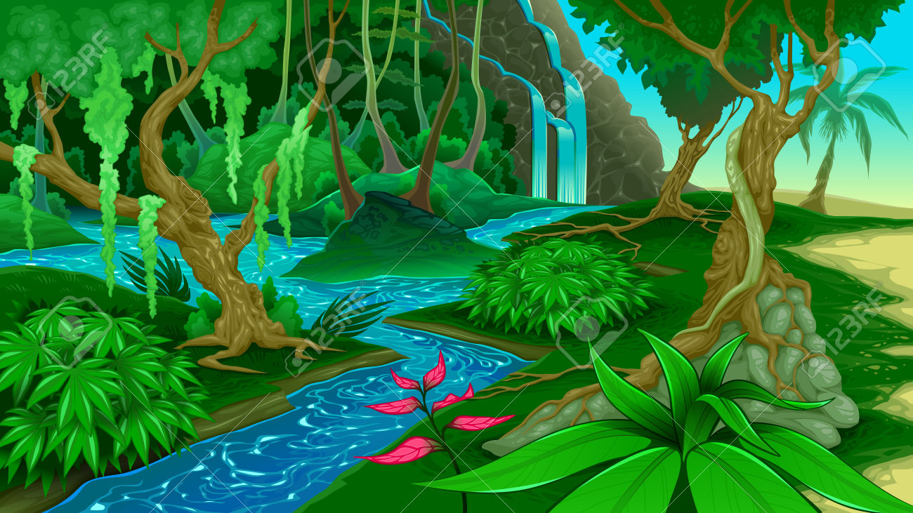 forest clipart jungle