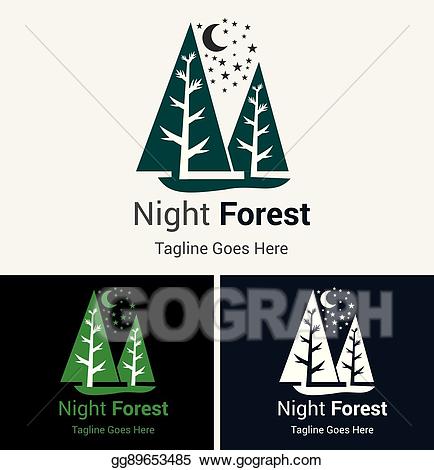 forest clipart logo