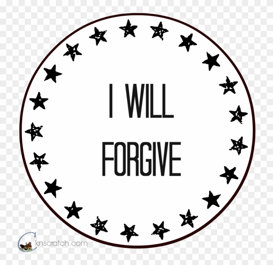 forgiveness clipart black and white