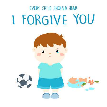 Forgiveness clipart boy. Forgive cliparts making the