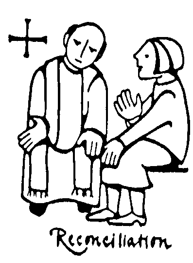 forgiveness clipart first confession