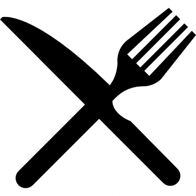 fork clipart butter knife