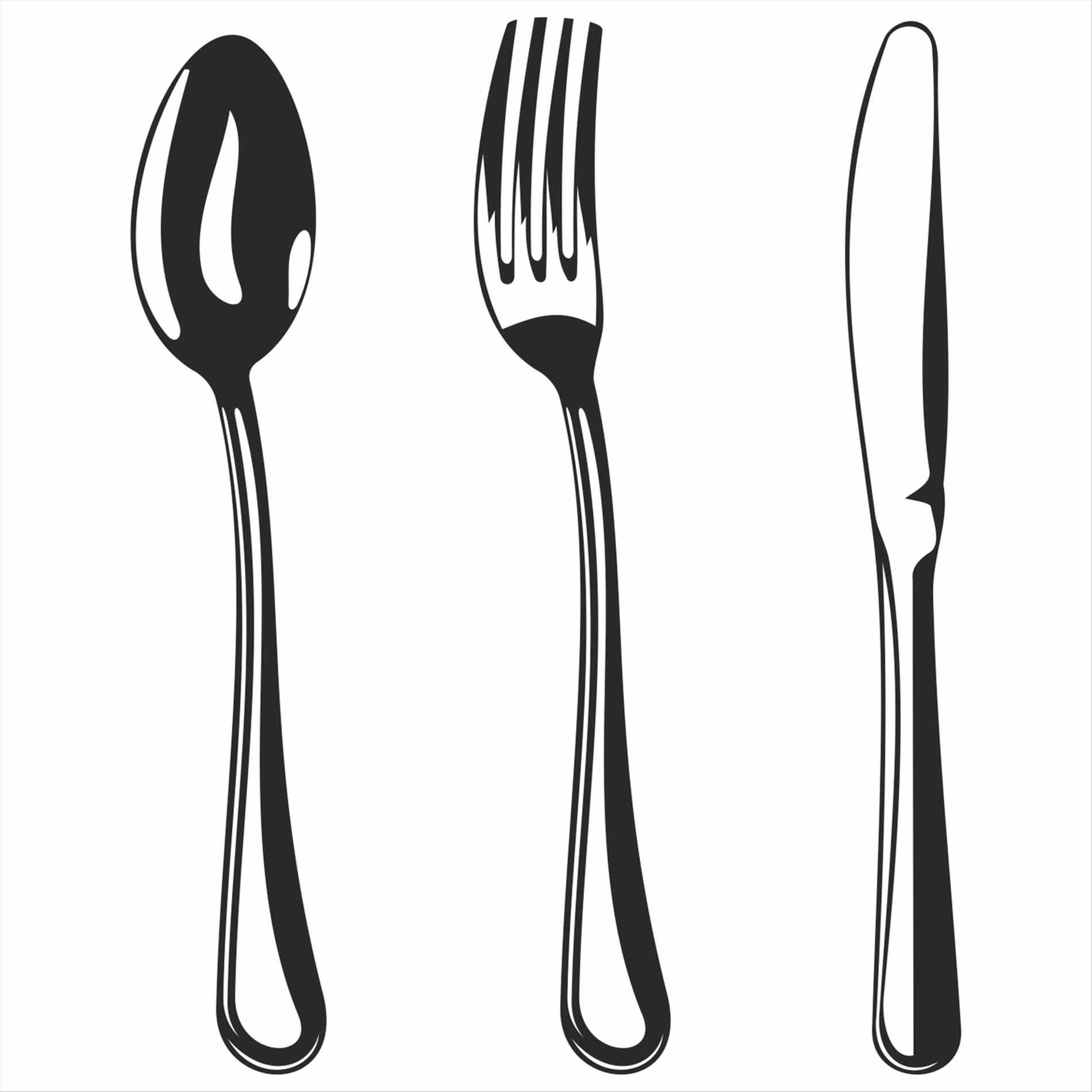 fork clipart elegant