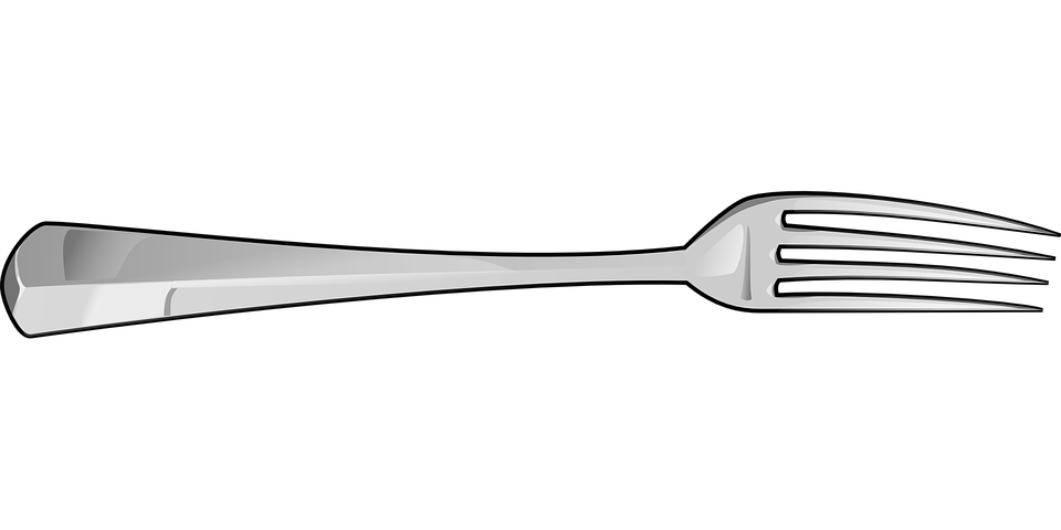 fork clipart f word