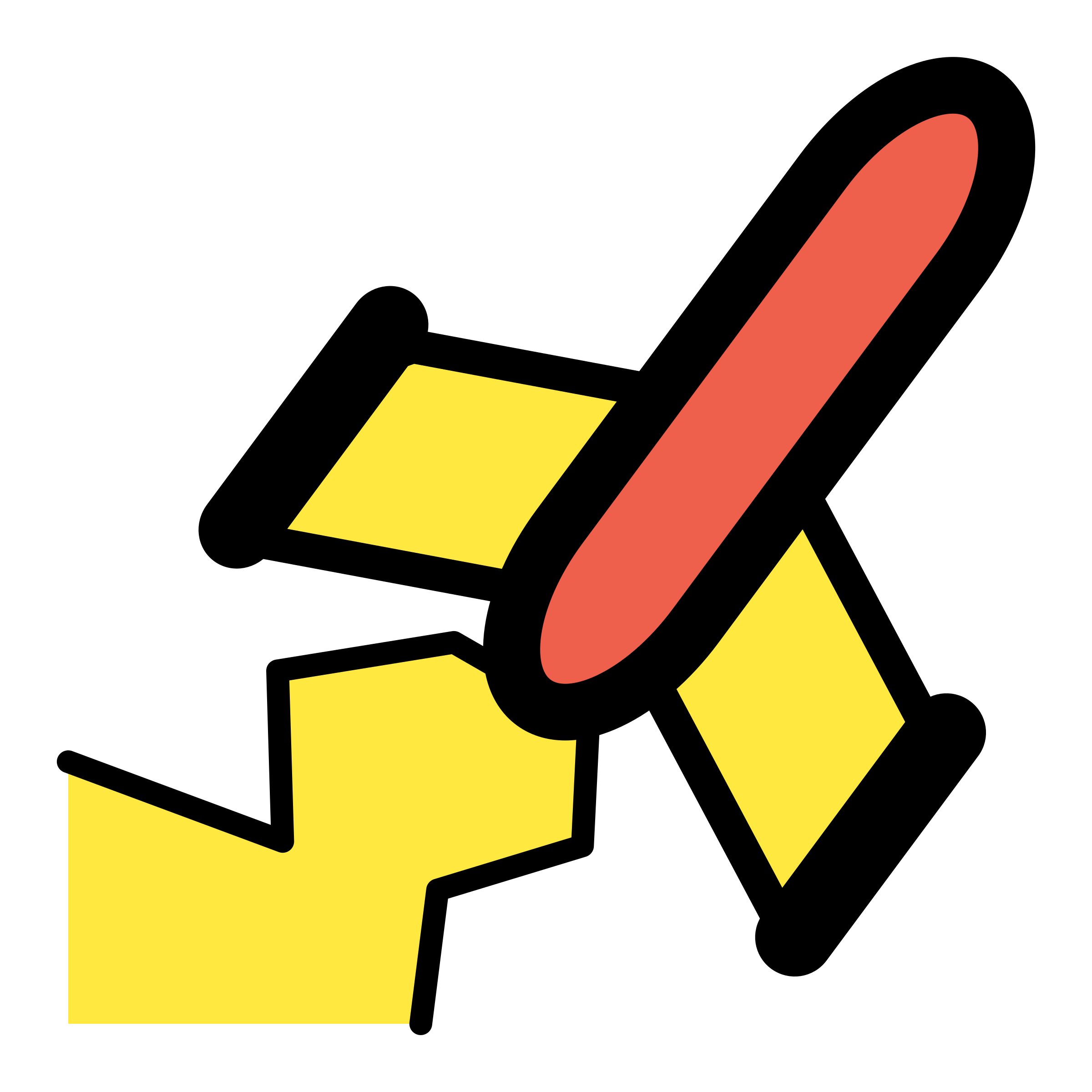fork clipart yellow