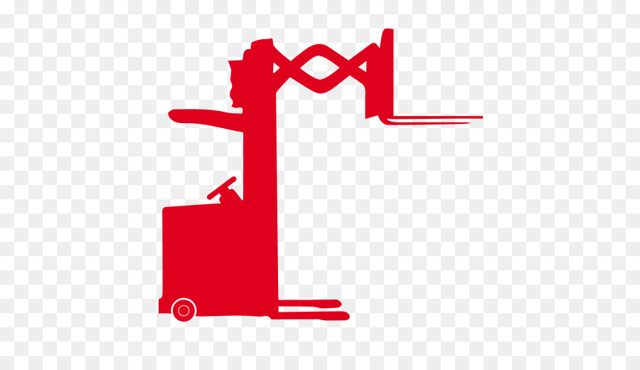 forklift clipart red