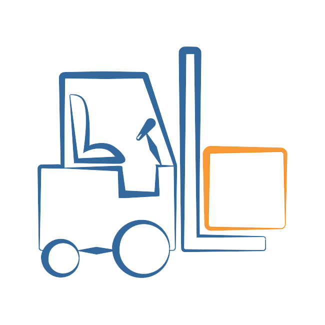 Forklift clipart warehouseman. Asseco safo wms systemy