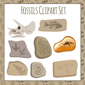 fossil clipart footprint