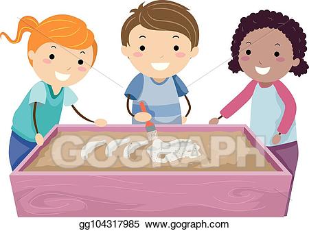 fossil clipart kid
