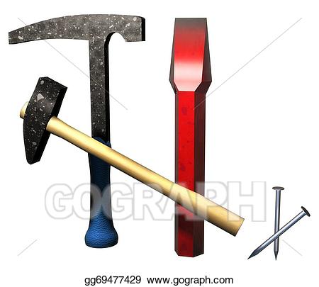 Stock illustration excavation clip. Fossil clipart paleontologist tool