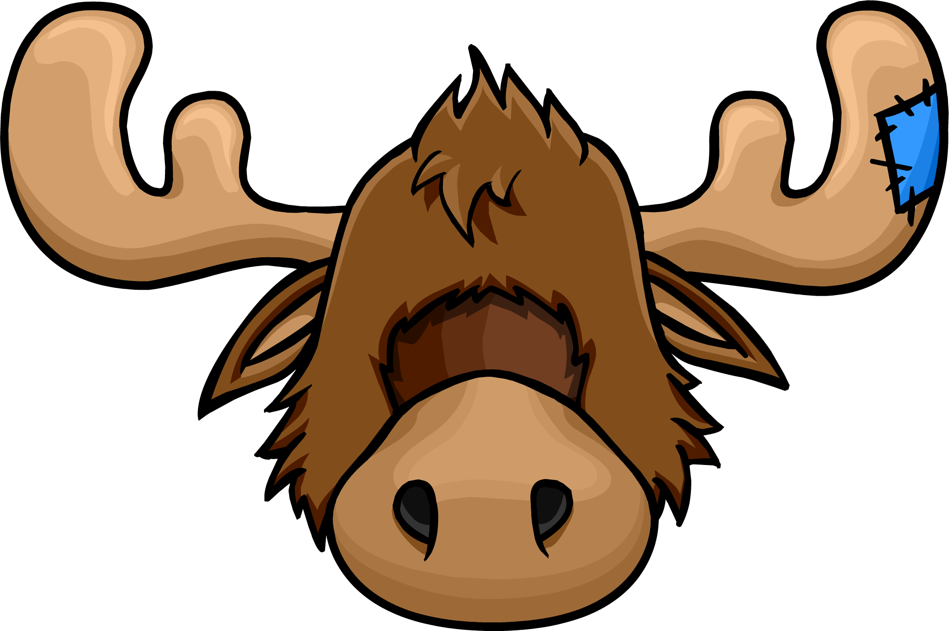 moose clipart superhero