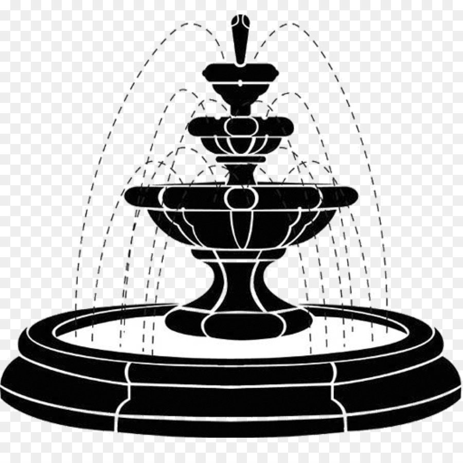 Fountain clipart. Pebble self catering guesthouse