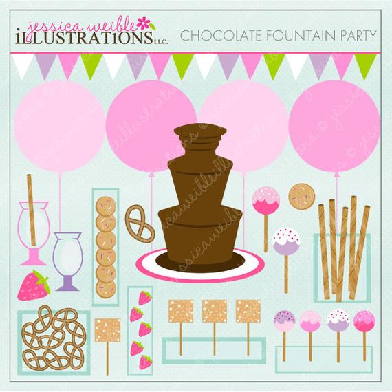fountain clipart party