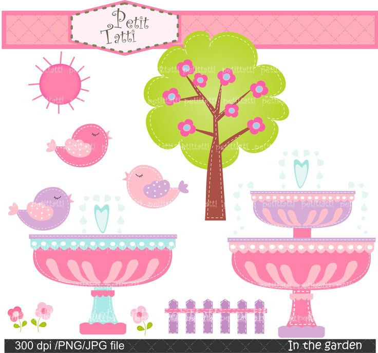 fountain clipart party