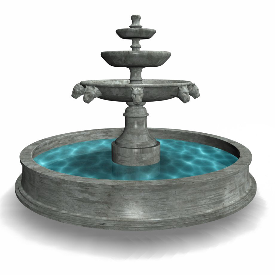 fountain clipart transparent background