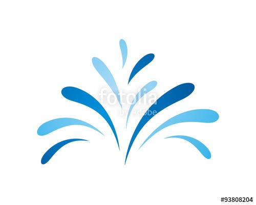 fountain clipart vector water