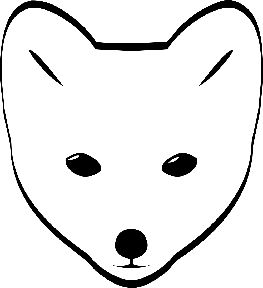 fox clipart arctic fox