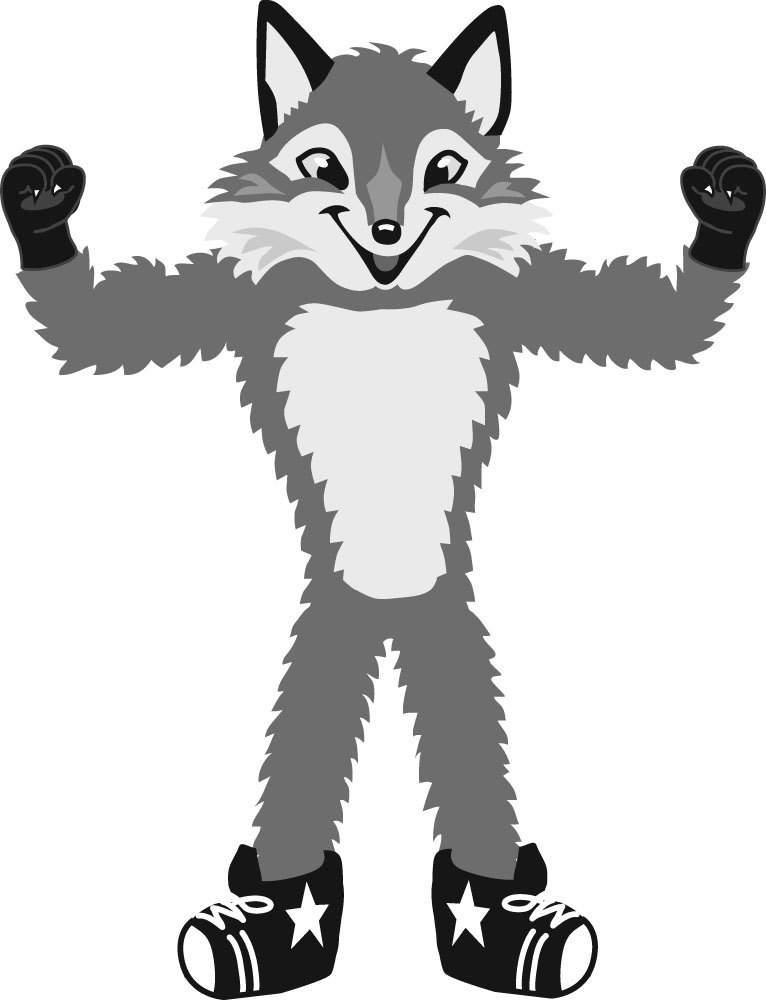 X free clip art. Fox clipart grey fox