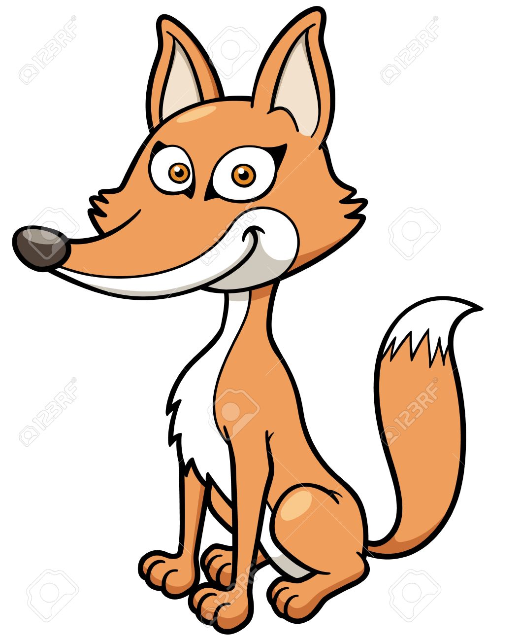 nose clipart fox