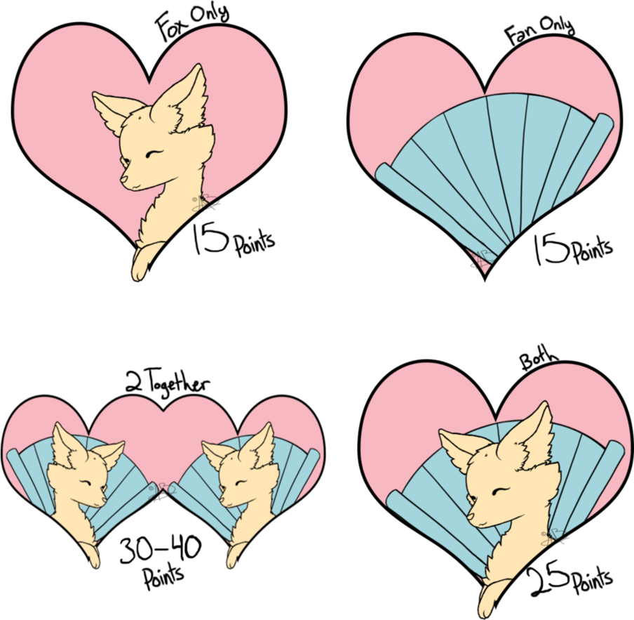 Fox clipart valentines day. Fan ych open by