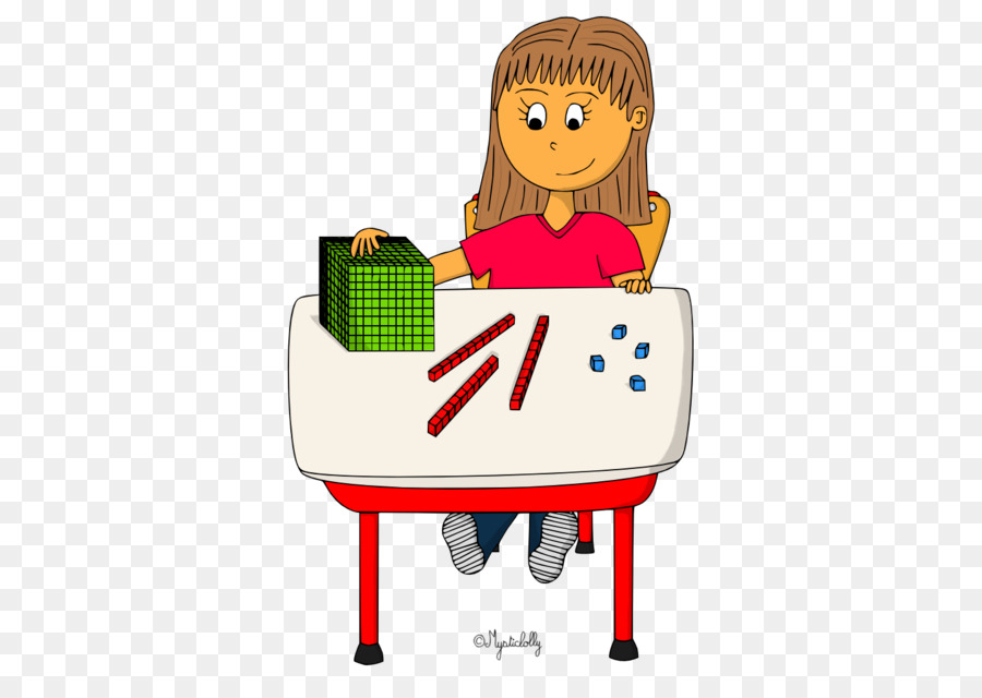 fractions clipart animated child