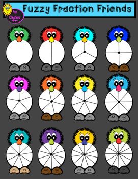 Fraction clipart fun fraction. Math february creations clip