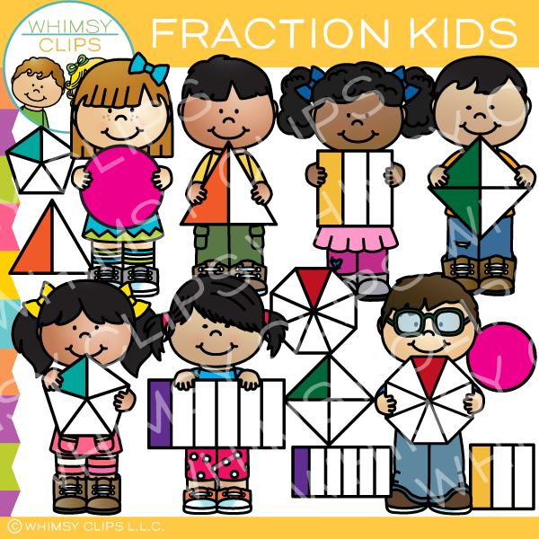 fraction clipart fun fraction
