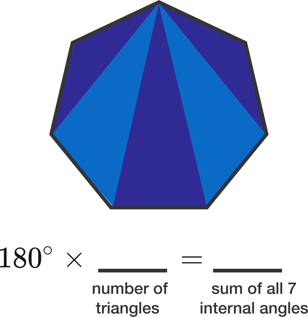 fraction clipart polygon