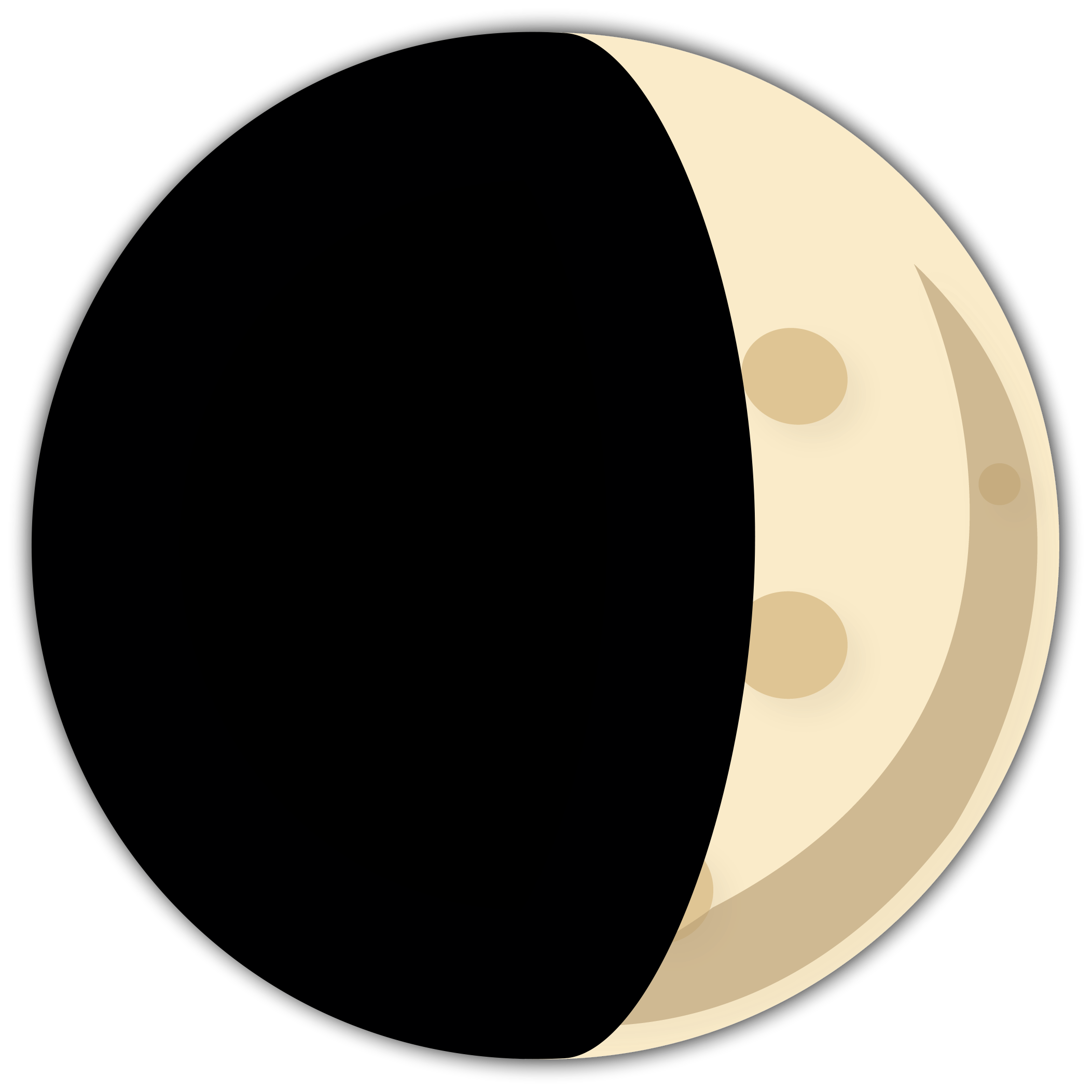 fraction clipart quater